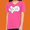 Missy's Relaxed Jersey Short-Sleeve V-Neck T-Shirt Thumbnail