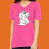 Missy's Relaxed Jersey Short-Sleeve V-Neck T-Shirt Thumbnail