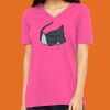Missy's Relaxed Jersey Short-Sleeve V-Neck T-Shirt Thumbnail