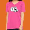 Missy's Relaxed Jersey Short-Sleeve V-Neck T-Shirt Thumbnail