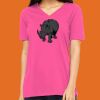 Missy's Relaxed Jersey Short-Sleeve V-Neck T-Shirt Thumbnail