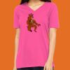 Missy's Relaxed Jersey Short-Sleeve V-Neck T-Shirt Thumbnail