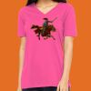 Missy's Relaxed Jersey Short-Sleeve V-Neck T-Shirt Thumbnail