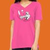 Missy's Relaxed Jersey Short-Sleeve V-Neck T-Shirt Thumbnail