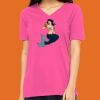 Missy's Relaxed Jersey Short-Sleeve V-Neck T-Shirt Thumbnail
