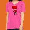 Missy's Relaxed Jersey Short-Sleeve V-Neck T-Shirt Thumbnail