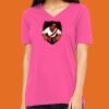 Missy's Relaxed Jersey Short-Sleeve V-Neck T-Shirt Thumbnail