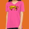 Missy's Relaxed Jersey Short-Sleeve V-Neck T-Shirt Thumbnail