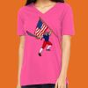 Missy's Relaxed Jersey Short-Sleeve V-Neck T-Shirt Thumbnail