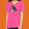 Missy's Relaxed Jersey Short-Sleeve V-Neck T-Shirt Thumbnail