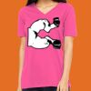 Missy's Relaxed Jersey Short-Sleeve V-Neck T-Shirt Thumbnail