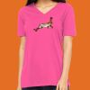 Missy's Relaxed Jersey Short-Sleeve V-Neck T-Shirt Thumbnail