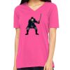 Missy's Relaxed Jersey Short-Sleeve V-Neck T-Shirt Thumbnail