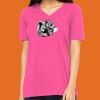 Missy's Relaxed Jersey Short-Sleeve V-Neck T-Shirt Thumbnail