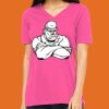 Missy's Relaxed Jersey Short-Sleeve V-Neck T-Shirt Thumbnail