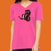Missy's Relaxed Jersey Short-Sleeve V-Neck T-Shirt Thumbnail