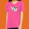Missy's Relaxed Jersey Short-Sleeve V-Neck T-Shirt Thumbnail