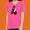 Missy's Relaxed Jersey Short-Sleeve V-Neck T-Shirt Thumbnail