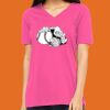 Missy's Relaxed Jersey Short-Sleeve V-Neck T-Shirt Thumbnail