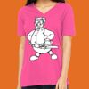 Missy's Relaxed Jersey Short-Sleeve V-Neck T-Shirt Thumbnail