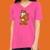 Missy's Relaxed Jersey Short-Sleeve V-Neck T-Shirt Thumbnail