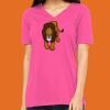 Missy's Relaxed Jersey Short-Sleeve V-Neck T-Shirt Thumbnail