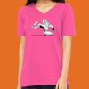 Missy's Relaxed Jersey Short-Sleeve V-Neck T-Shirt Thumbnail