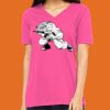 Missy's Relaxed Jersey Short-Sleeve V-Neck T-Shirt Thumbnail