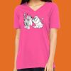 Missy's Relaxed Jersey Short-Sleeve V-Neck T-Shirt Thumbnail
