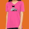 Missy's Relaxed Jersey Short-Sleeve V-Neck T-Shirt Thumbnail