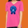 Missy's Relaxed Jersey Short-Sleeve V-Neck T-Shirt Thumbnail