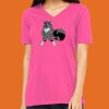 Missy's Relaxed Jersey Short-Sleeve V-Neck T-Shirt Thumbnail