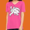 Missy's Relaxed Jersey Short-Sleeve V-Neck T-Shirt Thumbnail