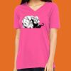 Missy's Relaxed Jersey Short-Sleeve V-Neck T-Shirt Thumbnail