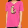 Missy's Relaxed Jersey Short-Sleeve V-Neck T-Shirt Thumbnail