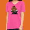 Missy's Relaxed Jersey Short-Sleeve V-Neck T-Shirt Thumbnail