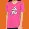 Missy's Relaxed Jersey Short-Sleeve V-Neck T-Shirt Thumbnail
