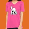 Missy's Relaxed Jersey Short-Sleeve V-Neck T-Shirt Thumbnail
