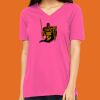 Missy's Relaxed Jersey Short-Sleeve V-Neck T-Shirt Thumbnail