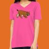 Missy's Relaxed Jersey Short-Sleeve V-Neck T-Shirt Thumbnail