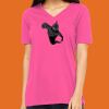 Missy's Relaxed Jersey Short-Sleeve V-Neck T-Shirt Thumbnail