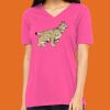 Missy's Relaxed Jersey Short-Sleeve V-Neck T-Shirt Thumbnail