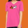 Missy's Relaxed Jersey Short-Sleeve V-Neck T-Shirt Thumbnail