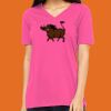 Missy's Relaxed Jersey Short-Sleeve V-Neck T-Shirt Thumbnail