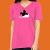 Missy's Relaxed Jersey Short-Sleeve V-Neck T-Shirt Thumbnail