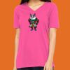 Missy's Relaxed Jersey Short-Sleeve V-Neck T-Shirt Thumbnail