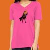 Missy's Relaxed Jersey Short-Sleeve V-Neck T-Shirt Thumbnail
