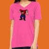 Missy's Relaxed Jersey Short-Sleeve V-Neck T-Shirt Thumbnail