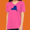 Missy's Relaxed Jersey Short-Sleeve V-Neck T-Shirt Thumbnail