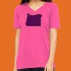 Missy's Relaxed Jersey Short-Sleeve V-Neck T-Shirt Thumbnail